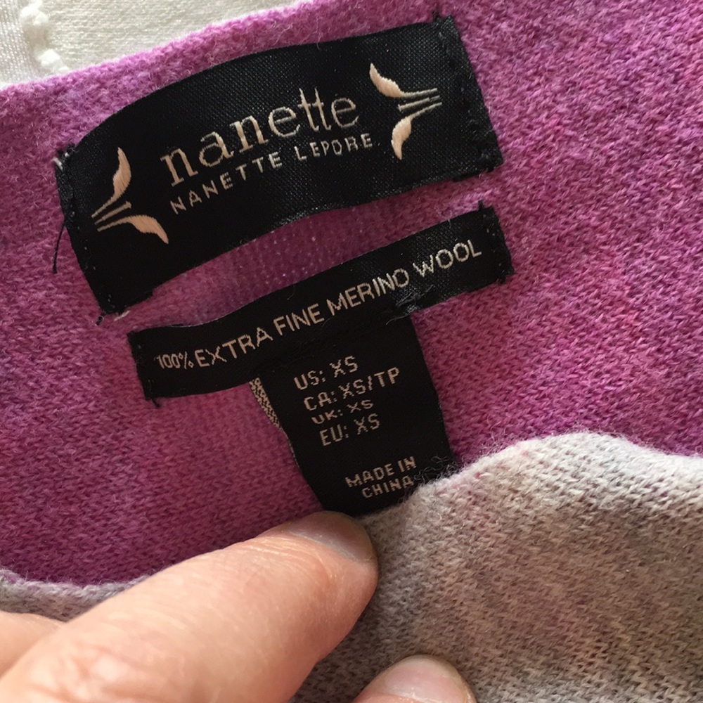 Extra fine merino wool sweater